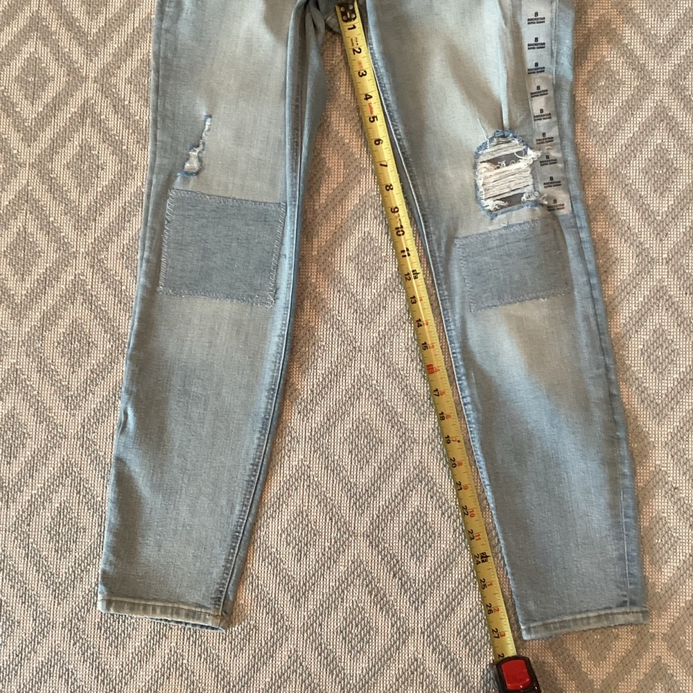 Old Navy Rock Star Distressed Super Skinny Jeans Size 8 NWT - Picture 8 of 13
